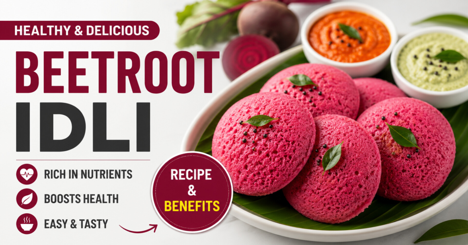 Beetroot Idli: Is This Colorful Breakfast the Secret to Better Health?