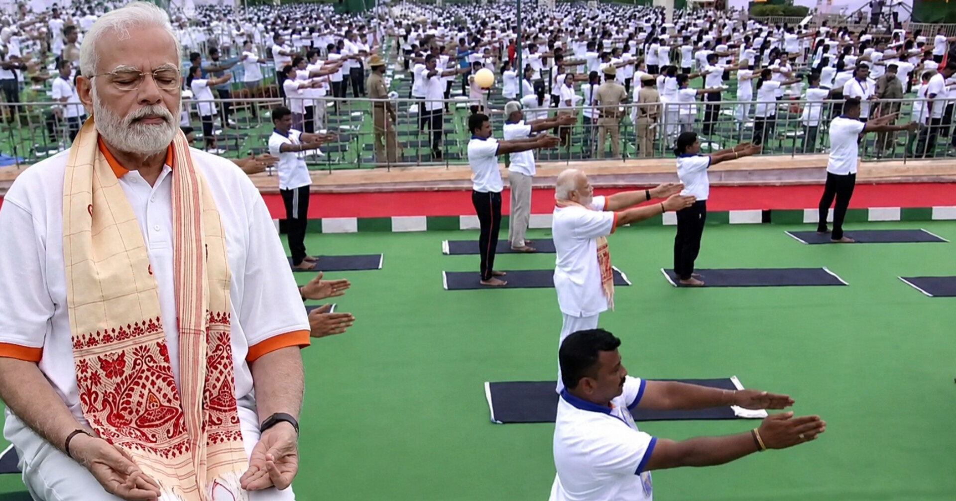 12th International Yoga Day Celebrated Across India with Special Events